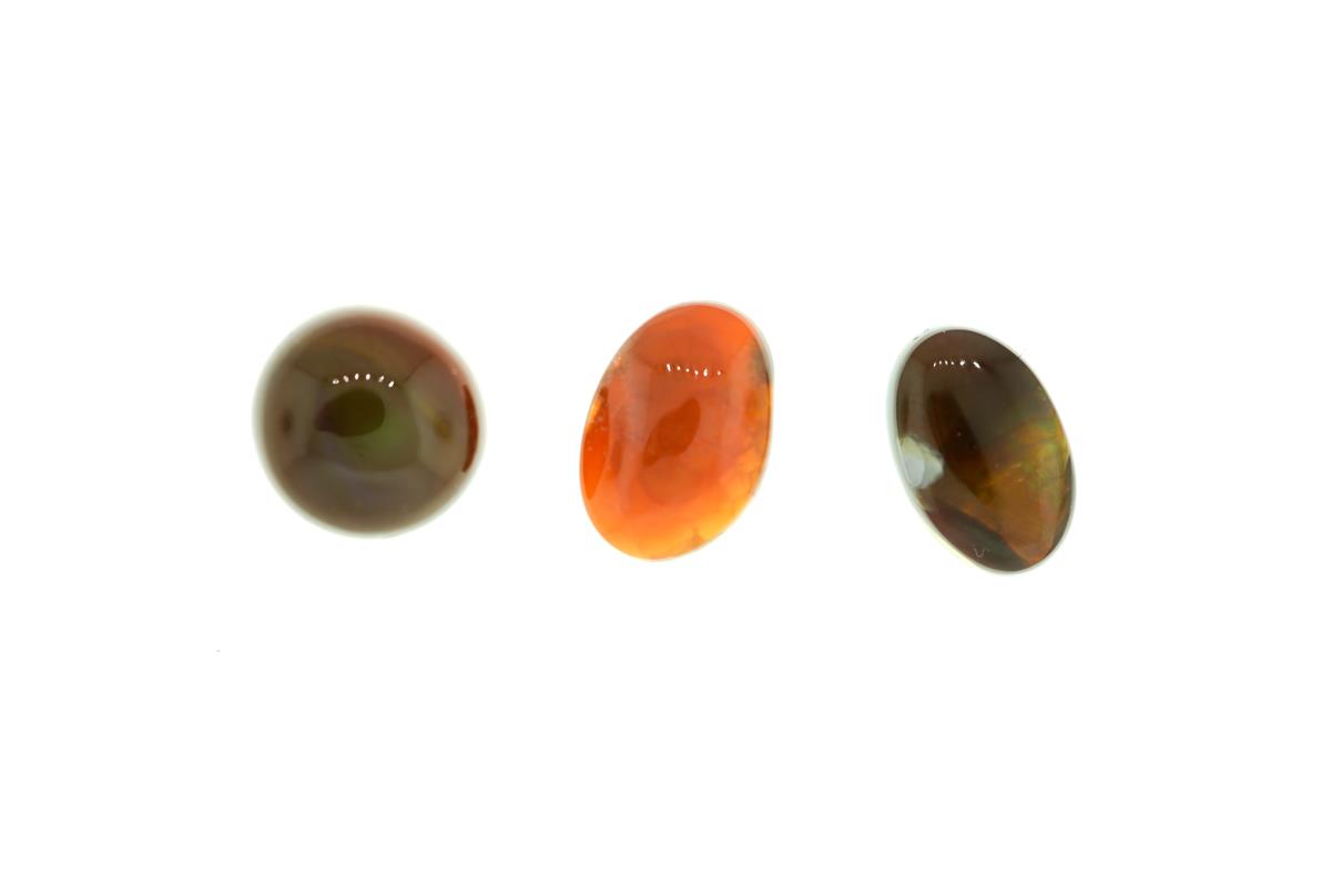 (image for) Fire Agate 8mm Rnd