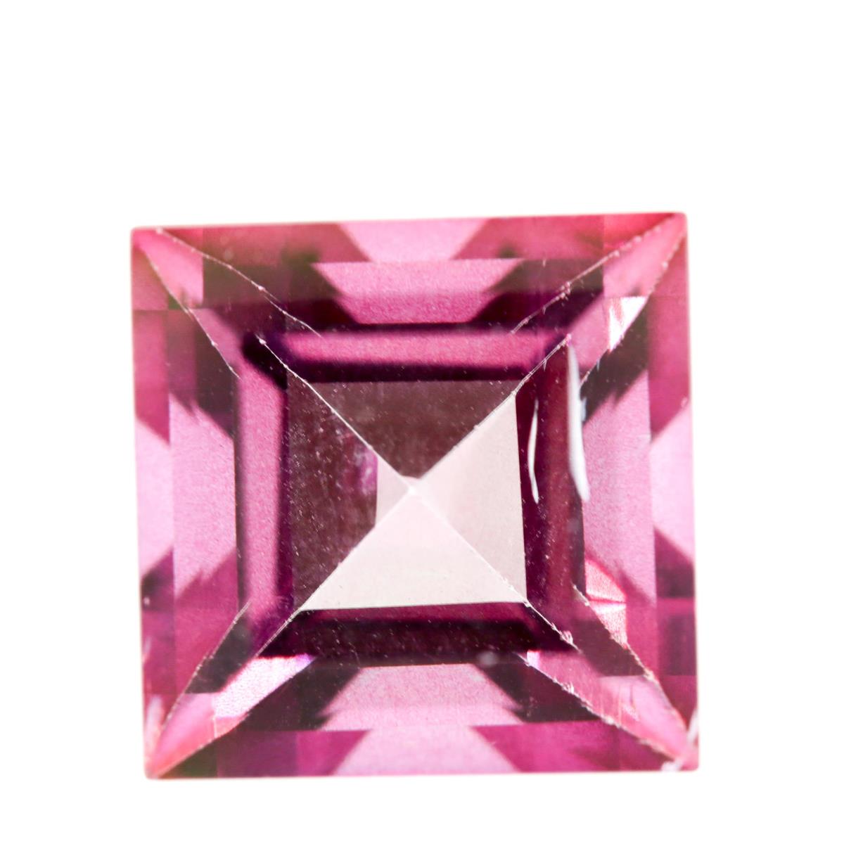 (image for) Topaz 11mm Square pink