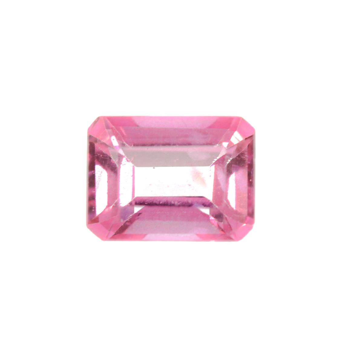 (image for) Topaz 7x5mm Octagon Pink