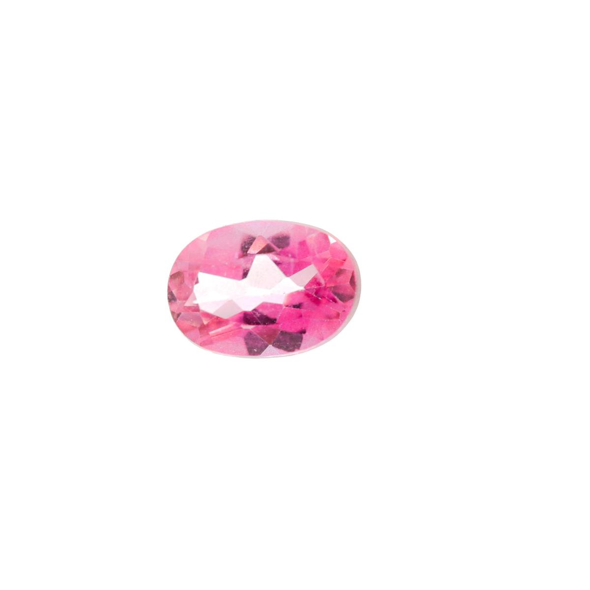 (image for) Topaz 8x6mm Oval Pink