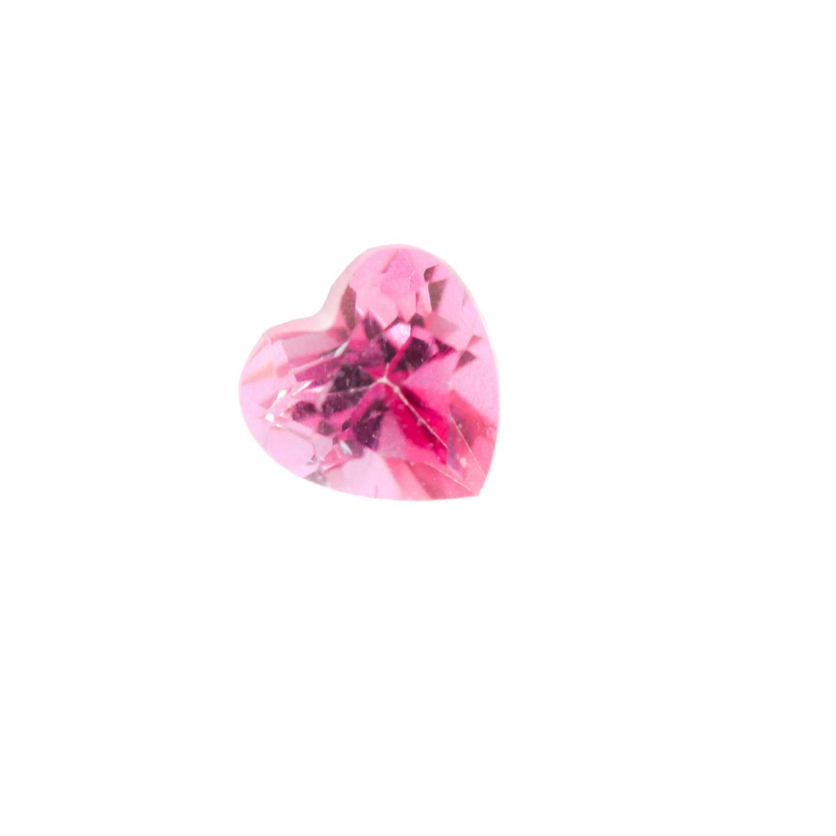(image for) Topaz 5mm Heart Pink