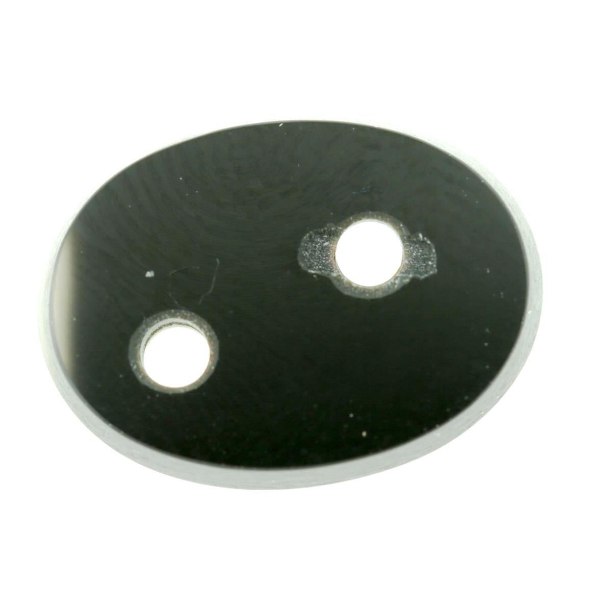 (image for) Onyx 16x2mm Oval Cab Black