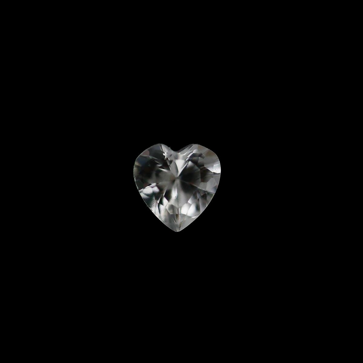 (image for) Cubic Zirconia 5mm Heart
