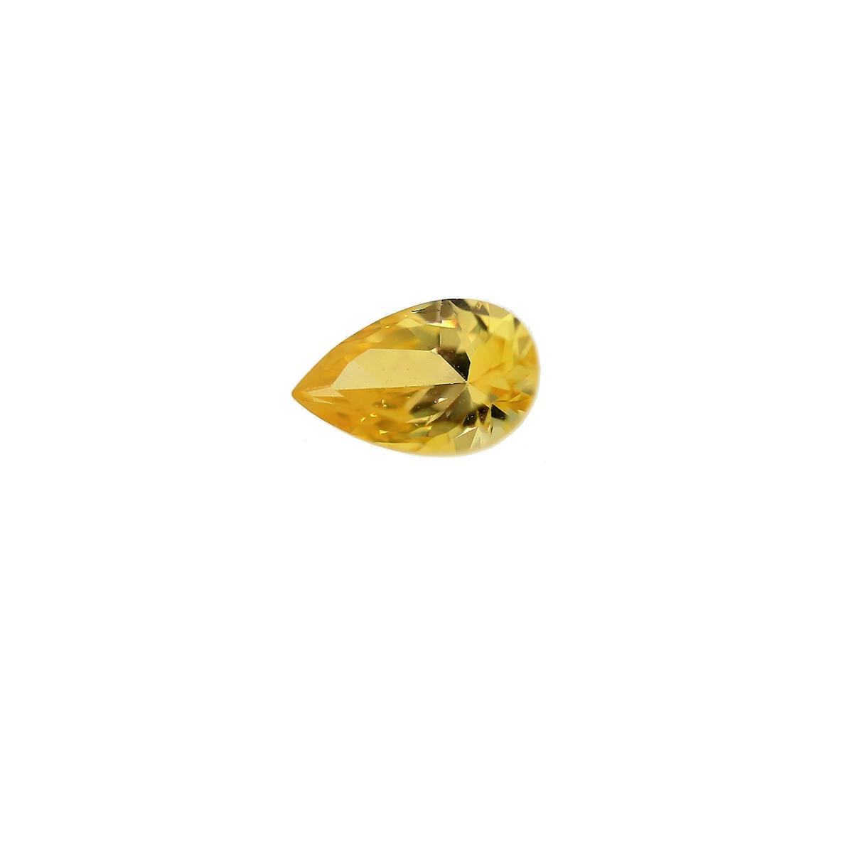 (image for) Cubic Zirconia Yellow 8x5mm