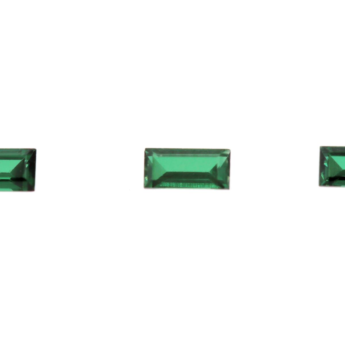 (image for) Synthetic Emerald Soude' 4x2mm