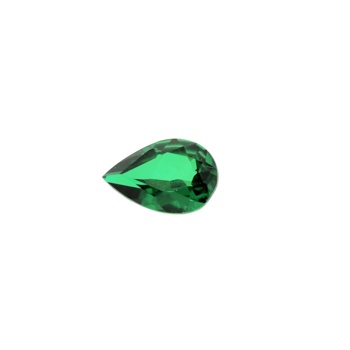 (image for) Synthetic Emerald Soude' 9x6mm
