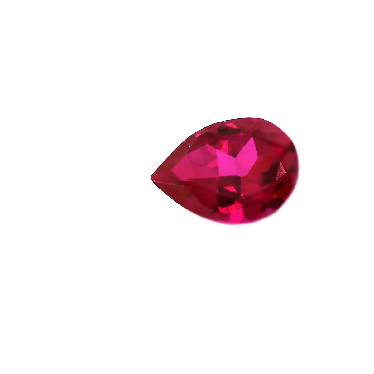 (image for) Synthetic Ruby 7x5mm Pear