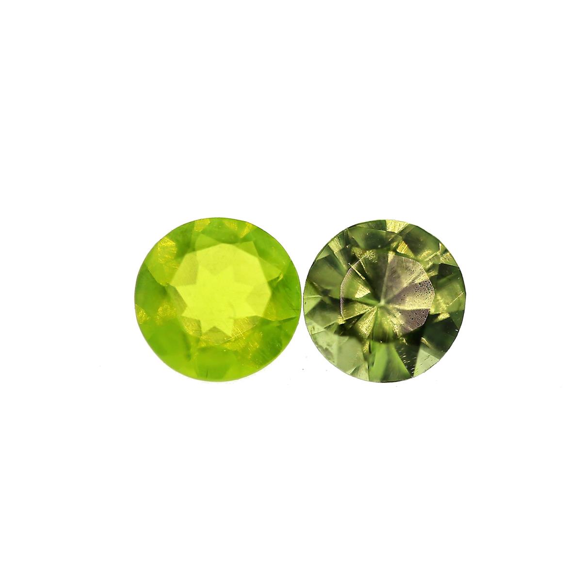 (image for) Synthetic Peridot Soude' 6.5mm