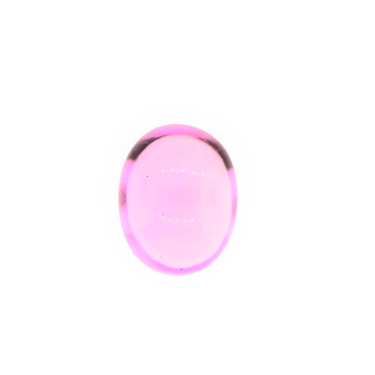 (image for) Synthetic Pink Tourmaline 10x8