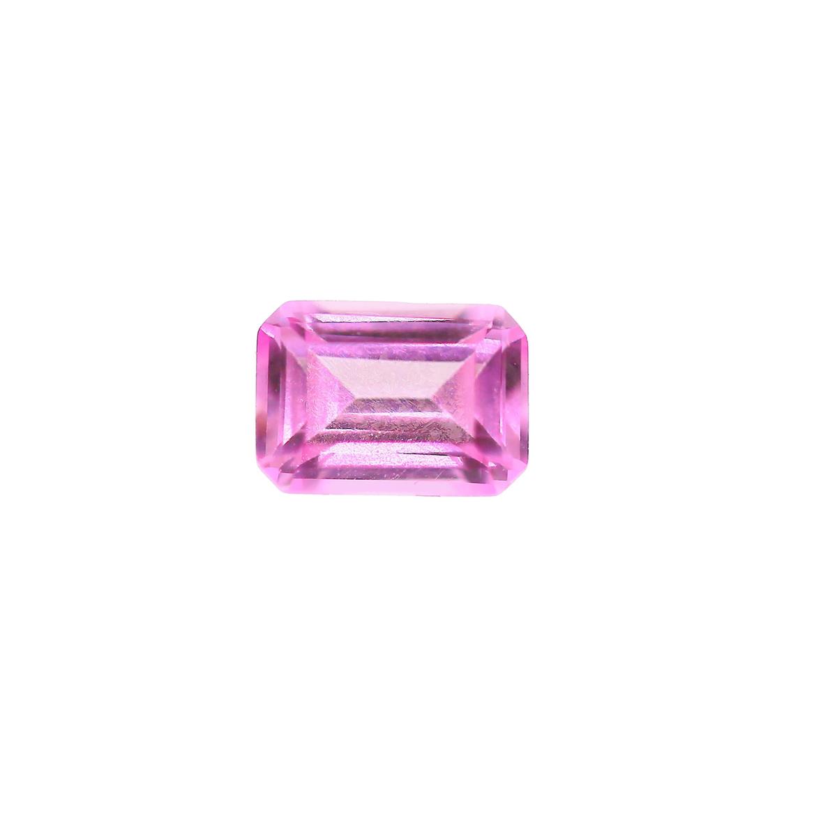 (image for) Synthetic Rose 7x5mm Octagon