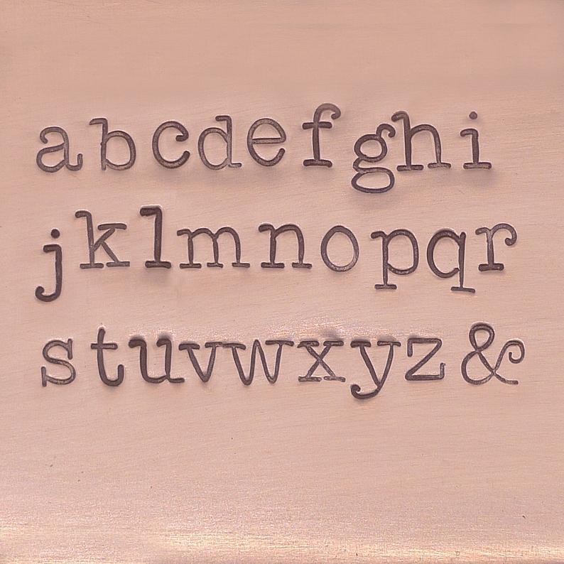 (image for) Stamp Valore Lowercase 6mm