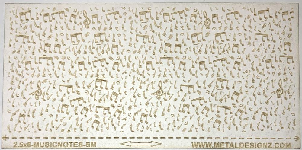 (image for) Texture Paper 2.5x6 Music
