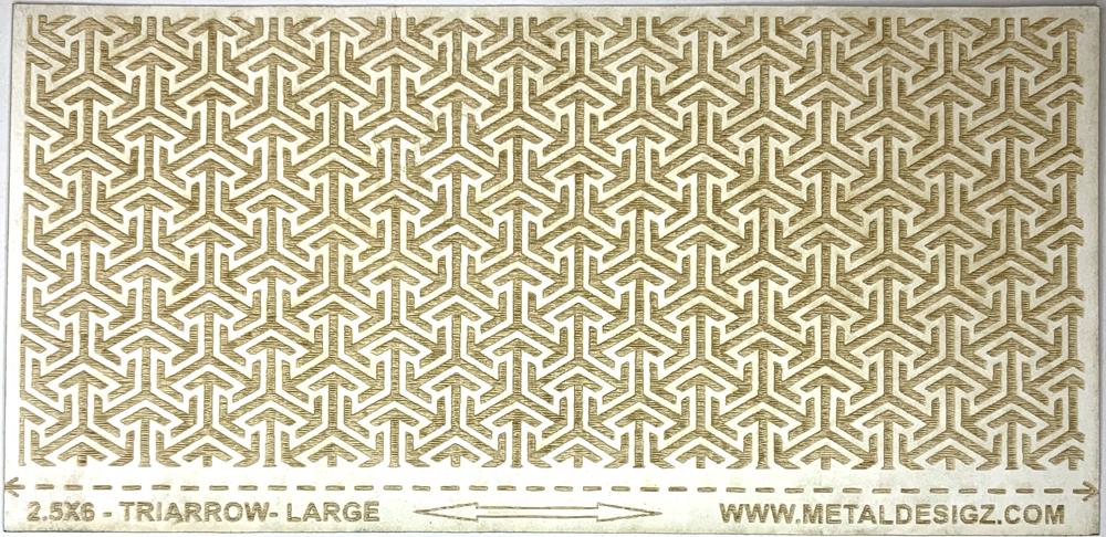 (image for) Texture Paper 2.5x6 Tri Arrow 