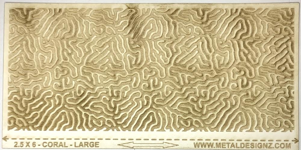 (image for) Texture Paper 2.5x6 Coral Lg