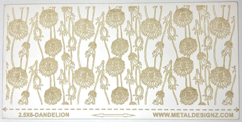 (image for) Texture Paper 2.5x6 Dandelion