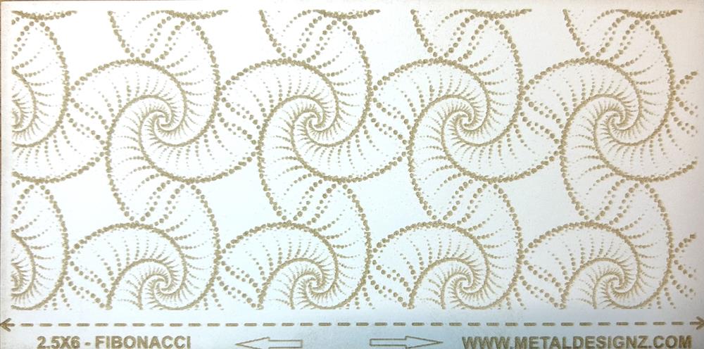 (image for) Texture Paper 2.5x6 Fibonacci