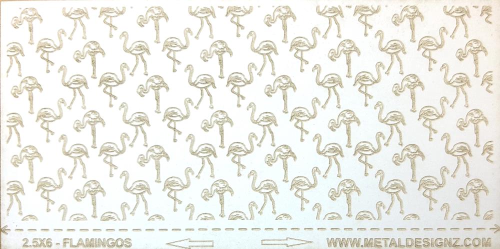 (image for) Texture Paper 2.5x6 Flamingos
