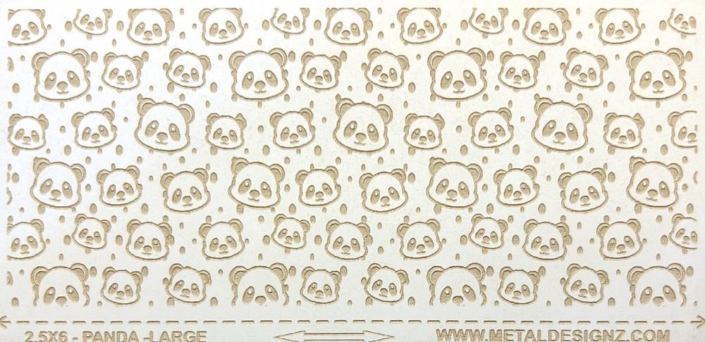 (image for) Texture Paper 2.5x6 Panda Lg