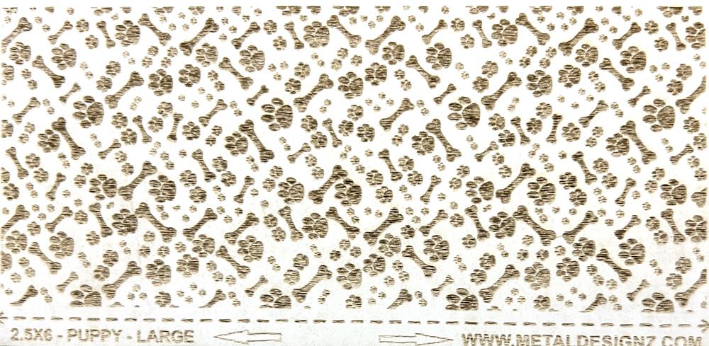 (image for) Texture Paper 2.5x6 Puppy Lg