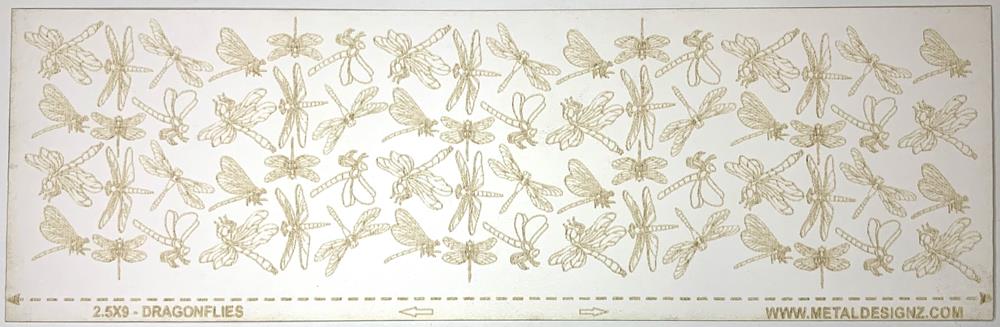 (image for) Texture Paper 2.5x9 Dragonfly