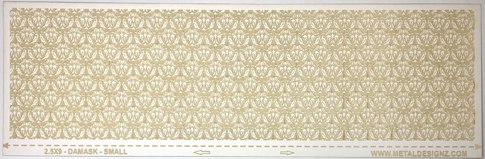 (image for) Texture Paper 2.5x9 Damask Sm