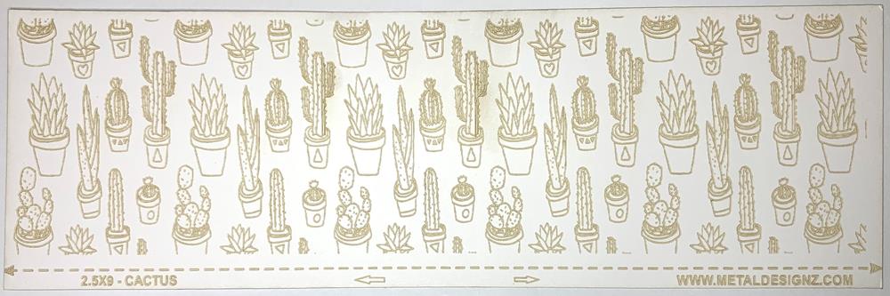 (image for) Texture Paper 2.5x9 Cactus
