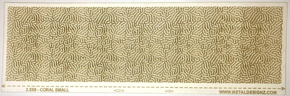 (image for) Texture Paper 2.5x9 Coral Sm