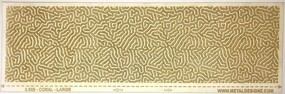 (image for) Texture Paper 2.5x9 Coral Lg