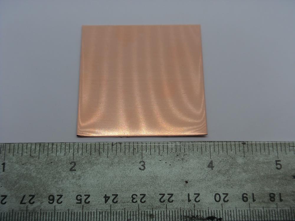 (image for) Copper Sheet 20ga 2x2" - Click Image to Close