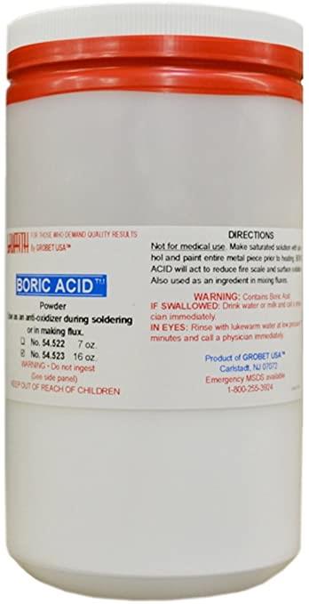 (image for) Boric Acid Powder 16 oz
