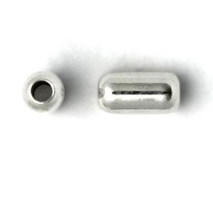 (image for) Sterling Silver Bead Cylinder 