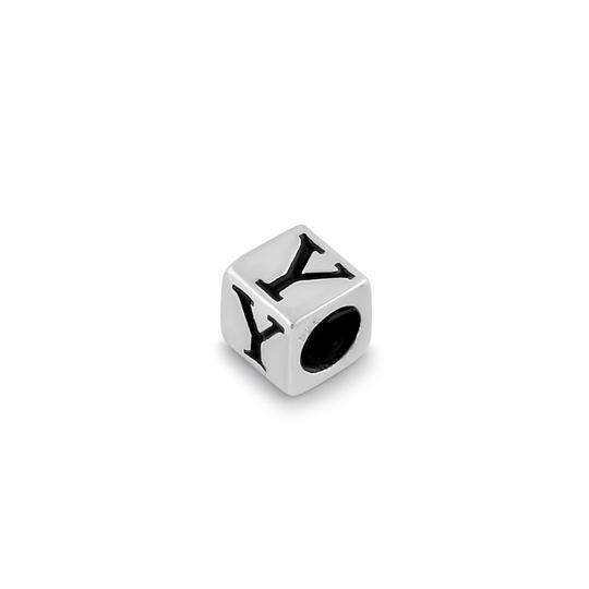 (image for) Stg Bead Alpha Cube 5.5mm Y