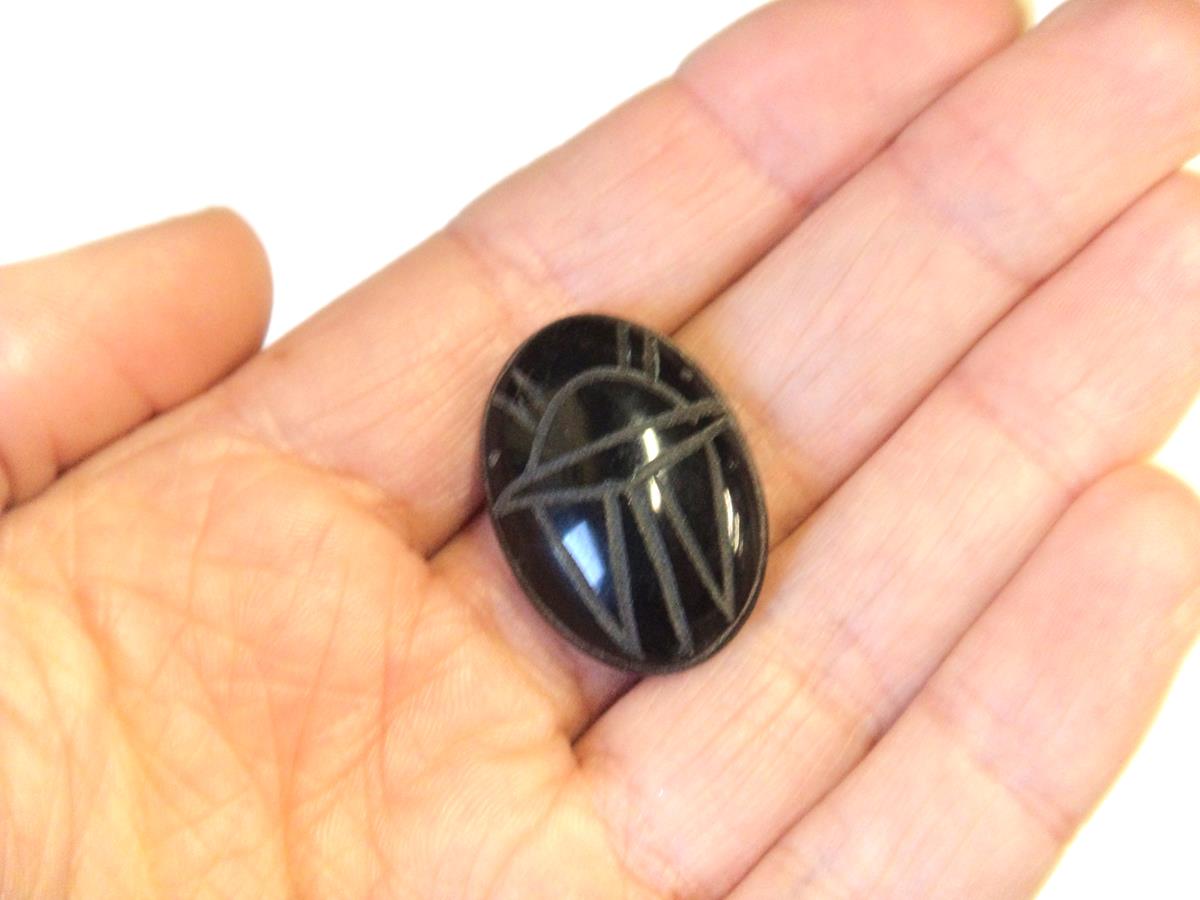 (image for) Onyx Black Scarab - Click Image to Close