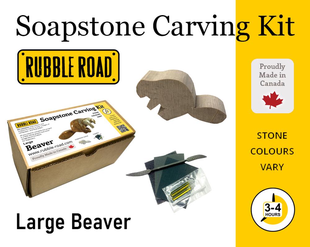 (image for) Soapstone Kit Large Beaver