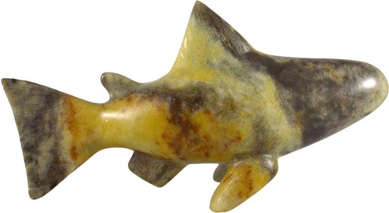 (image for) Soapstone Kit Large Fish - Click Image to Close