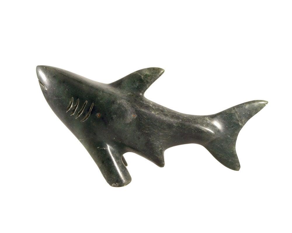 (image for) Soapstone Kit Large Shark - Click Image to Close