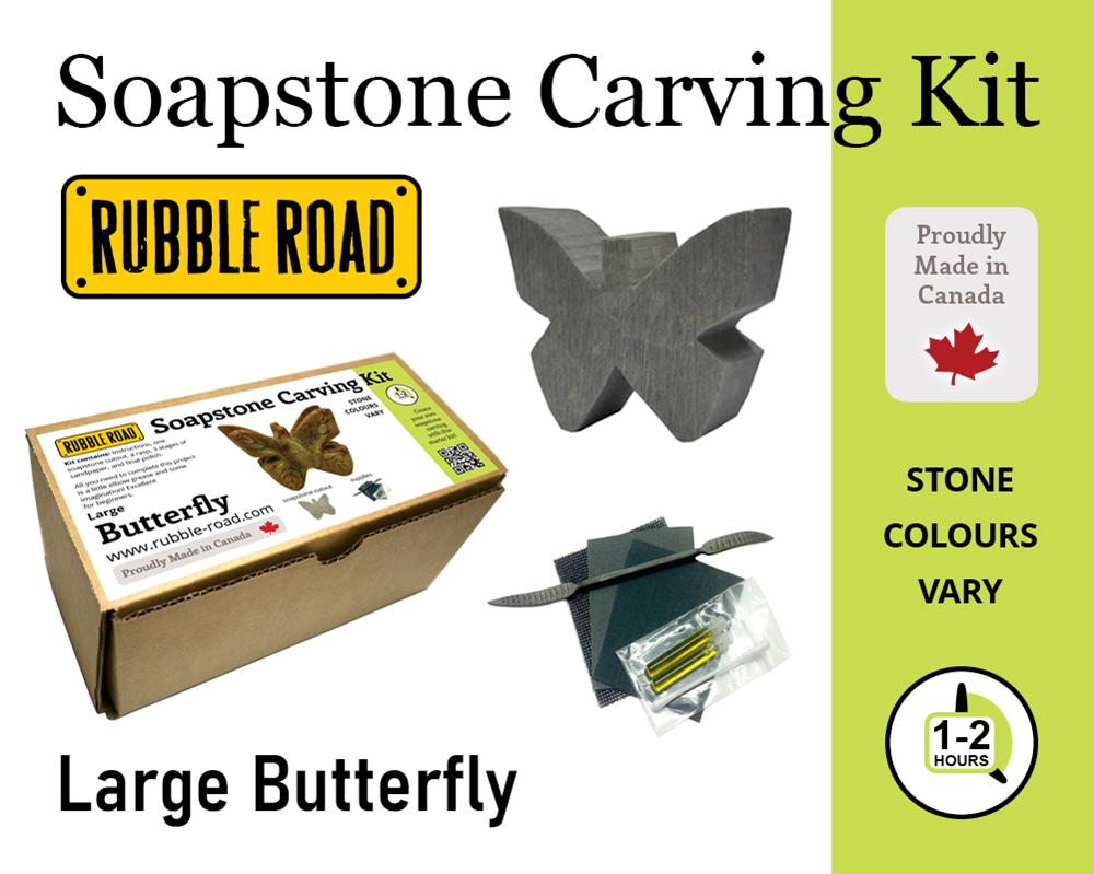 (image for) Soapstone Kit Large Butterf
