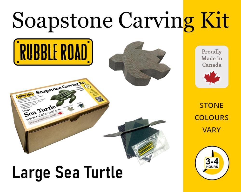 (image for) Soapstone Kit Large Sea Tur