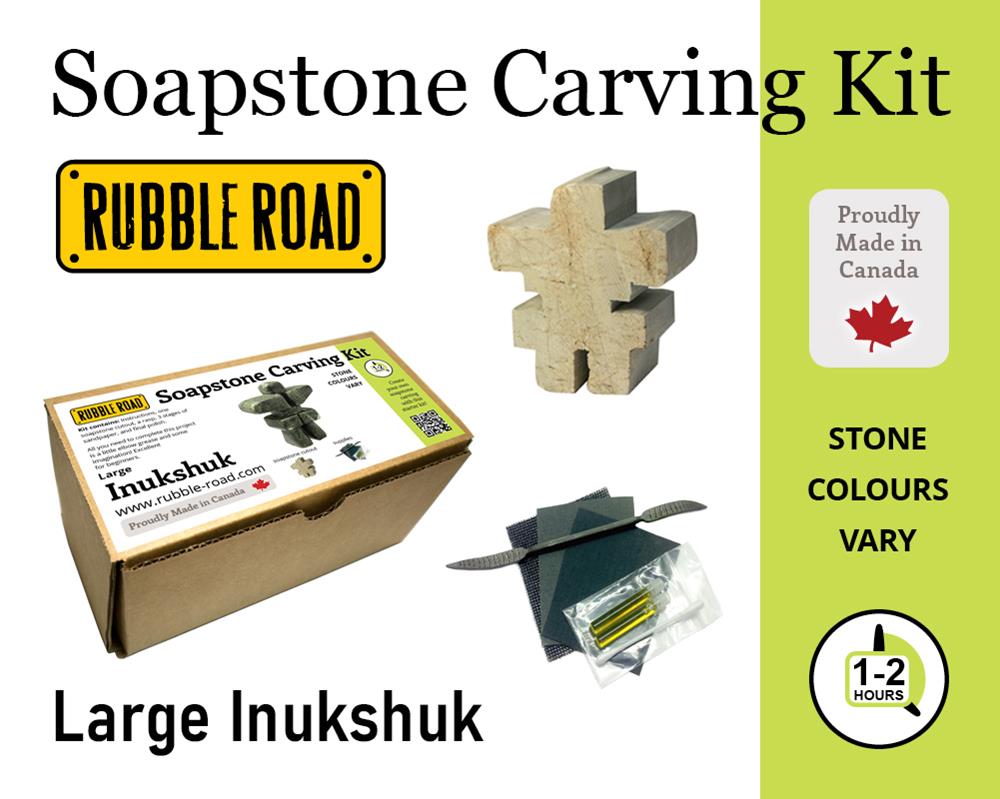 (image for) Soapstone Kit Large Inukshu