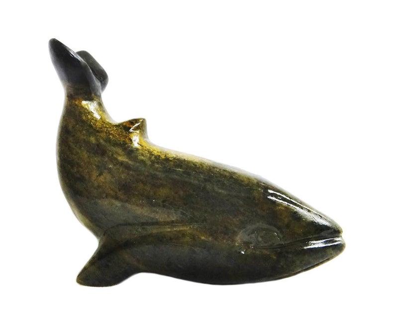 (image for) Soapstone Kit Large Blue Whale - Click Image to Close
