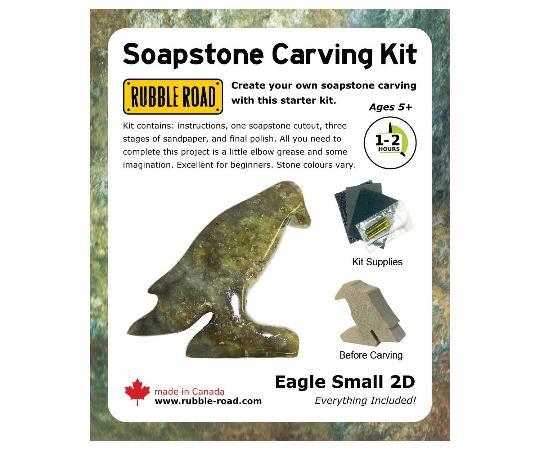 (image for) Soapstone Kit Small Eagle - Click Image to Close