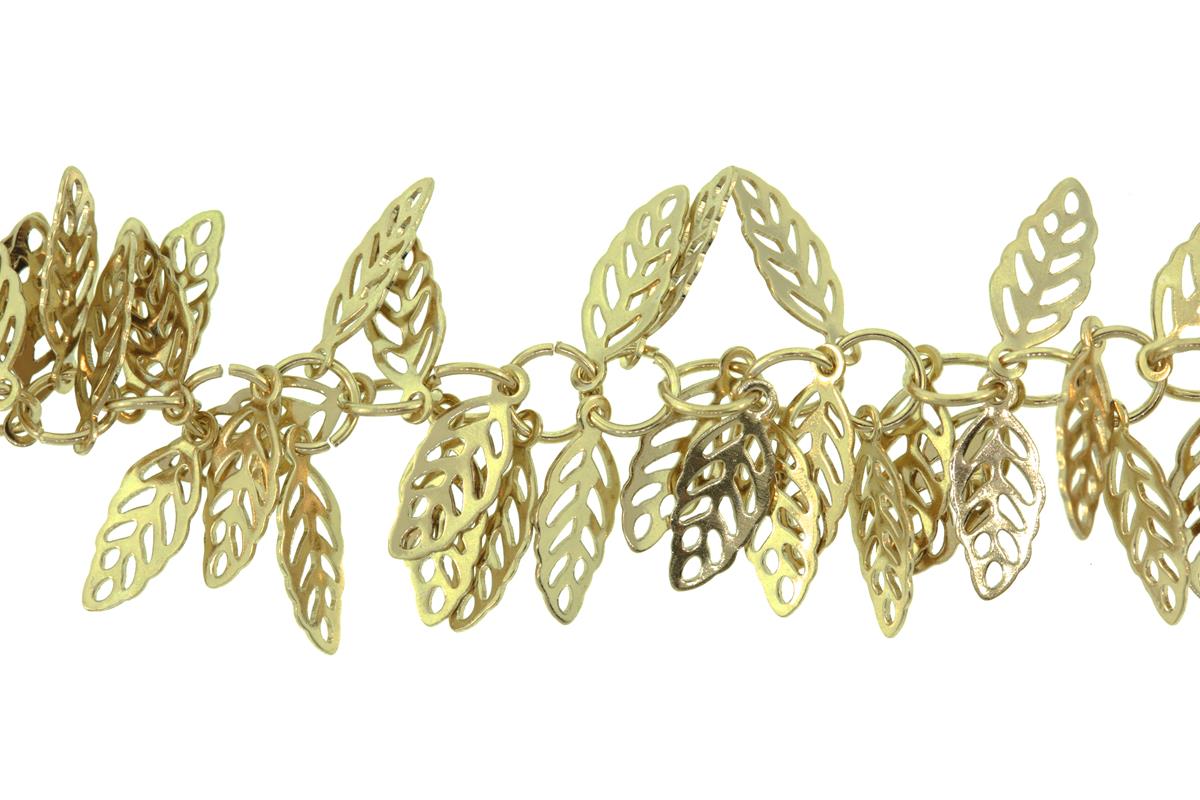 (image for) Chain Leaf Open Gold