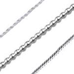 (image for) Sterling Twisted and Bead Wire